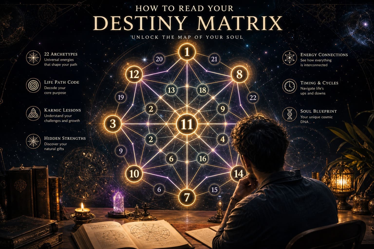 How to Read Your Destiny Matrix Chart: A Step-by-Step Guide to Every Position